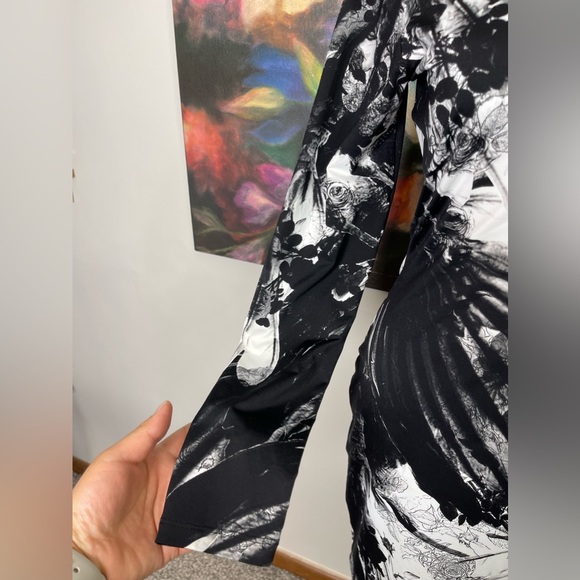 Preen By Thornton Bregazzi Black and White Floral Print Dress
Sz S Goth Designer - Picture 3 of 12